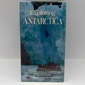 Exploring Antarctica VHS Questar Home Video 1991 Documentary New Sealed QV2239